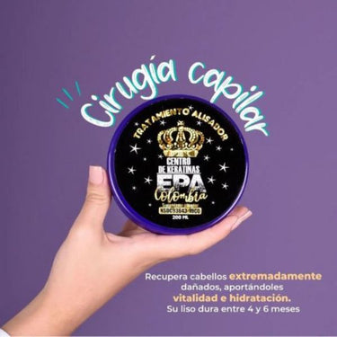 Cirugía Capilar Epa Colombia | Porción 200 ml